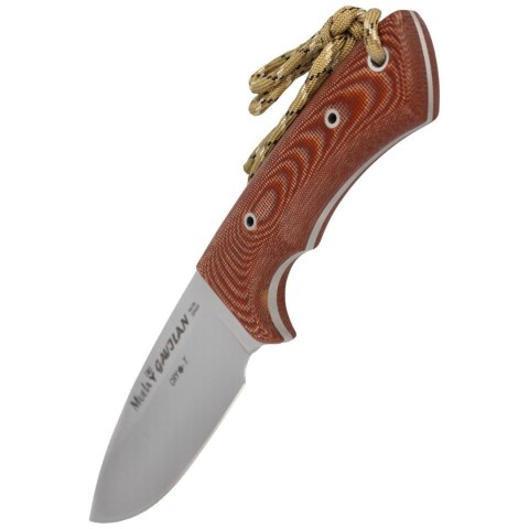 Nóż Muela Full Tang Brown Micarta, Satin 1.4116 CR