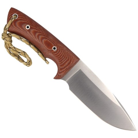 Nóż Muela Full Tang Brown Micarta, Satin 1.4116 CR