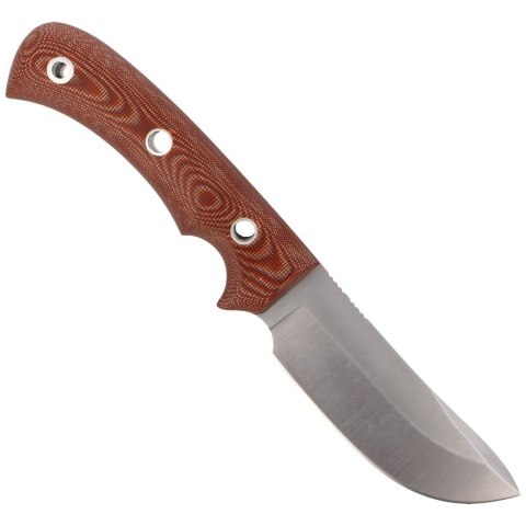 Nóż Muela Full Tang Bushcraft Brown Canvas Micarta