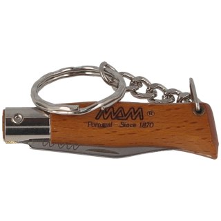 Nóż brelok MAM Douro Mini, Light Beech Wood 45mm (