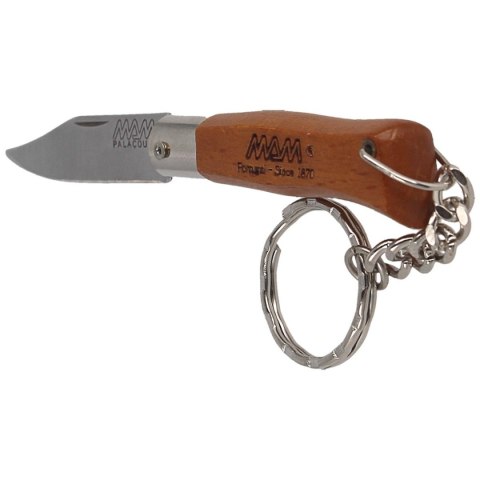 Nóż brelok MAM Douro Mini, Light Beech Wood 45mm ( Nóż brelok MAM Douro Mini, Light Beech Wood 45mm (