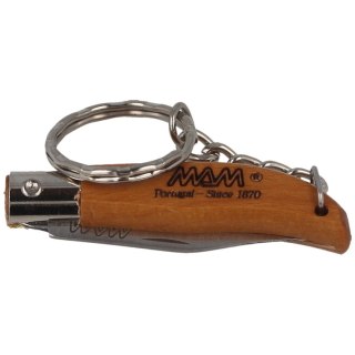Nóż brelok MAM Iberica Mini, Light Beech Wood 45mm