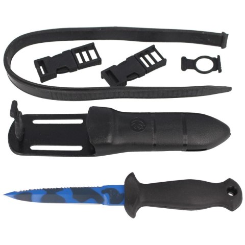 Nóż nurkowy MAC Coltellerie 110mm (SUB 11 D BLU CA Nóż nurkowy MAC Coltellerie 110mm (SUB 11 D BLU CA