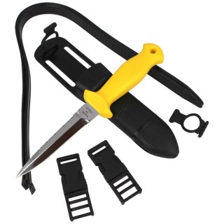 Nóż nurkowy MAC Coltellerie 110mm (SUB 11 D YELLOW