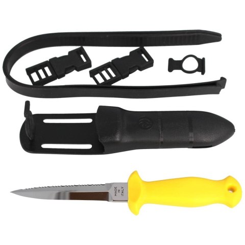 Nóż nurkowy MAC Coltellerie 110mm (SUB 11 D YELLOW Nóż nurkowy MAC Coltellerie 110mm (SUB 11 D YELLOW