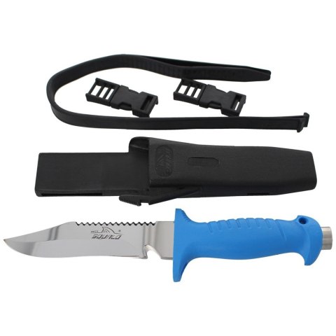 Nóż nurkowy MAC Coltellerie 140mm (SQUALO 15 MR BL Nóż nurkowy MAC Coltellerie 140mm (SQUALO 15 MR BL
