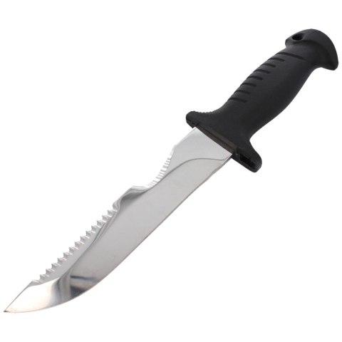 Nóż nurkowy MAC Coltellerie 180mm (SQUALO 18 BLACK Nóż nurkowy MAC Coltellerie 180mm (SQUALO 18 BLACK