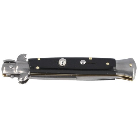 Nóż sprężynowy Frank Beltrame Bayonet Black 23cm ( Nóż sprężynowy Frank Beltrame Bayonet Black 23cm (