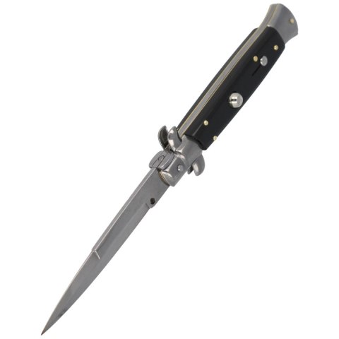 Nóż sprężynowy Frank Beltrame Bayonet Black 23cm ( Nóż sprężynowy Frank Beltrame Bayonet Black 23cm (