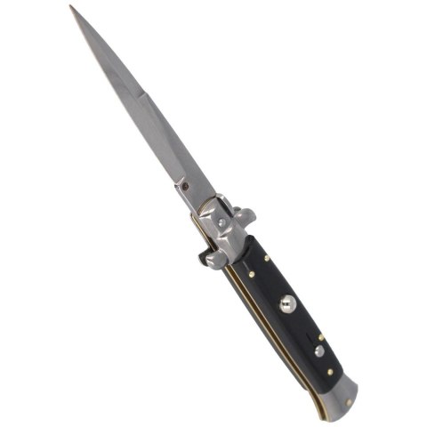 Nóż sprężynowy Frank Beltrame Bayonet Black 23cm ( Nóż sprężynowy Frank Beltrame Bayonet Black 23cm (