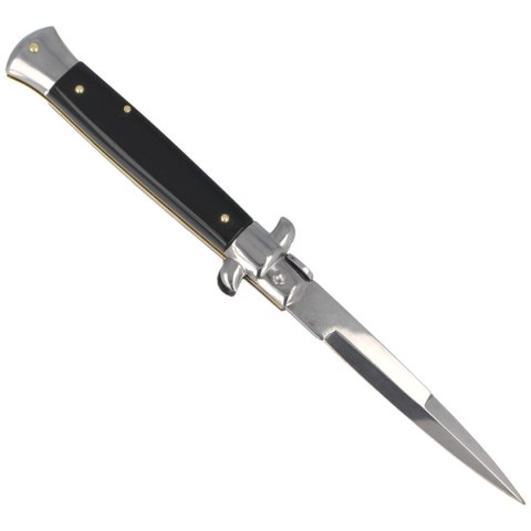 Nóż sprężynowy Frank Beltrame Bayonet Black 23cm ( Nóż sprężynowy Frank Beltrame Bayonet Black 23cm (