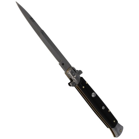 Nóż sprężynowy Frank Beltrame Bayonet Black 28cm ( Nóż sprężynowy Frank Beltrame Bayonet Black 28cm (