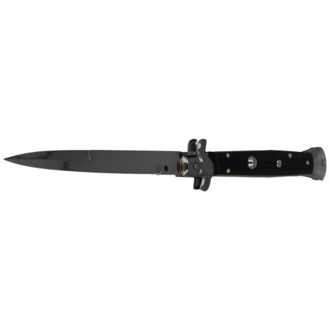 Nóż sprężynowy Frank Beltrame Bayonet Black 28cm ( Nóż sprężynowy Frank Beltrame Bayonet Black 28cm (