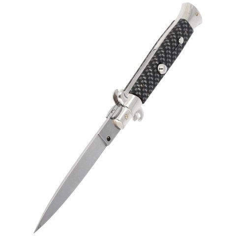 Nóż sprężynowy Frank Beltrame Stiletto Kevlar 23cm Nóż sprężynowy Frank Beltrame Stiletto Kevlar 23cm