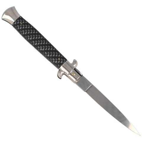 Nóż sprężynowy Frank Beltrame Stiletto Kevlar 23cm Nóż sprężynowy Frank Beltrame Stiletto Kevlar 23cm
