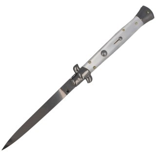 Nóż sprężynowy Frank Beltrame Stiletto Pearl 28cm