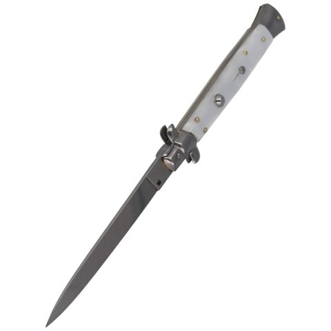 Nóż sprężynowy Frank Beltrame Stiletto Pearl 28cm