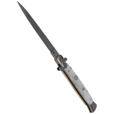 Nóż sprężynowy Frank Beltrame Stiletto Pearl 28cm