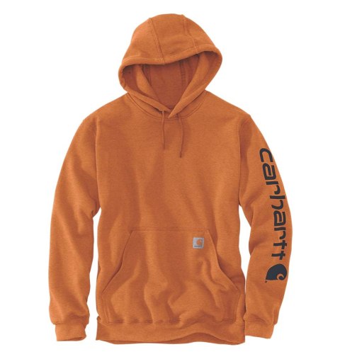 Bluza Carhartt Mid Signature Sleeve Logo Marmalade Bluza Carhartt Mid Signature Sleeve Logo Marmalade