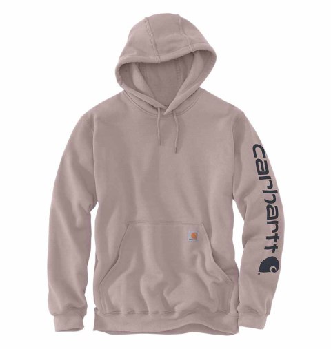 Bluza Carhartt Mid Signature Sleeve Logo Mink Bluza Carhartt Mid Signature Sleeve Logo Mink