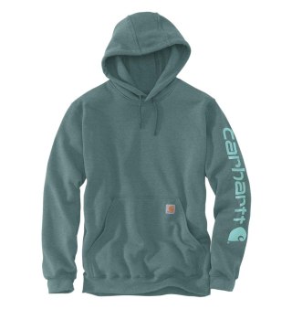 Bluza Carhartt Mid Signature Sleeve Logo Sea Pine