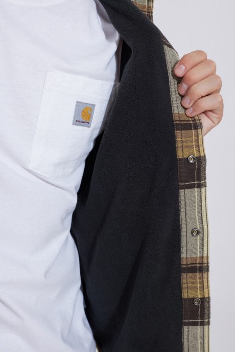 Koszula Wierzchnia Carhartt Flannel Dark Brown Koszula Wierzchnia Carhartt Flannel Dark Brown