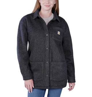 Koszula Wierzchnia Carhartt Fleece Overshirt Black
