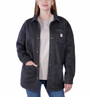 Koszula Wierzchnia Carhartt Fleece Overshirt Black