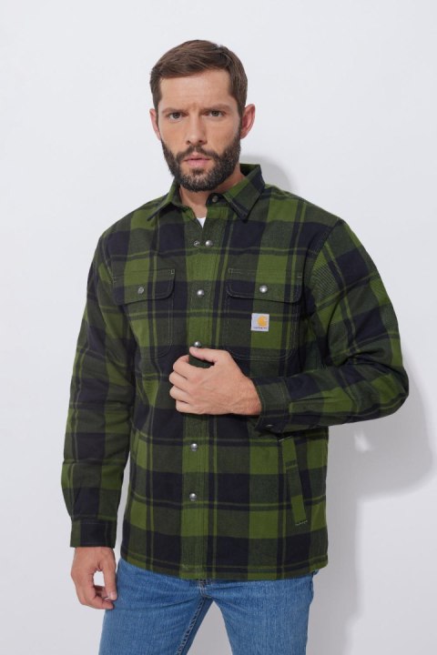 Koszula Wierzchnia Carhartt Heav Flannel Chive Koszula Wierzchnia Carhartt Heav Flannel Chive