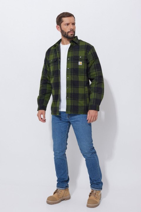 Koszula Wierzchnia Carhartt Heavy Flannel Chive Koszula Wierzchnia Carhartt Heavy Flannel Chive