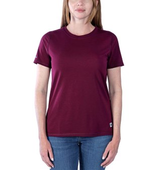 Koszulka Carhartt LWD BORDEAUX