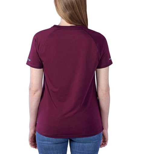 Koszulka Carhartt LWD BORDEAUX Koszulka Carhartt LWD BORDEAUX