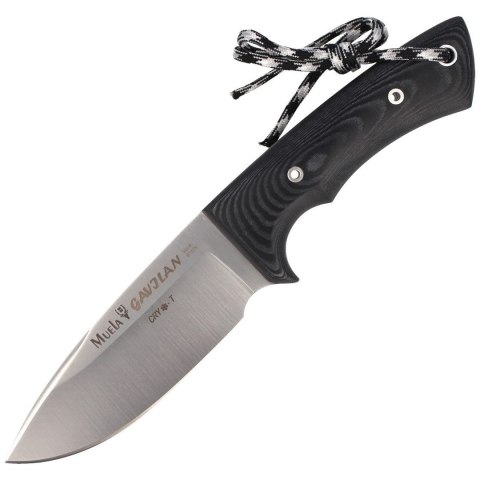 Nóż Muela Full Tang Black Micarta, Satin 1.4116 CR Nóż Muela Full Tang Black Micarta, Satin 1.4116 CR