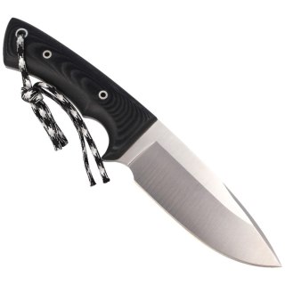 Nóż Muela Full Tang Black Micarta, Satin 1.4116 CR