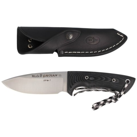 Nóż Muela Full Tang Black Micarta, Satin 1.4116 CR Nóż Muela Full Tang Black Micarta, Satin 1.4116 CR