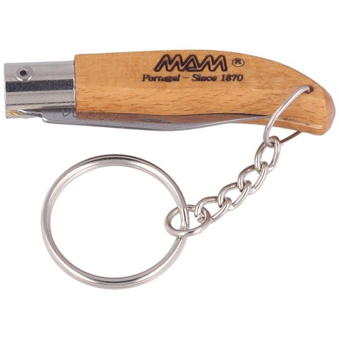 Nóż brelok MAM Iberica Mini, Dark Beech Wood 45mm Nóż brelok MAM Iberica Mini, Dark Beech Wood 45mm