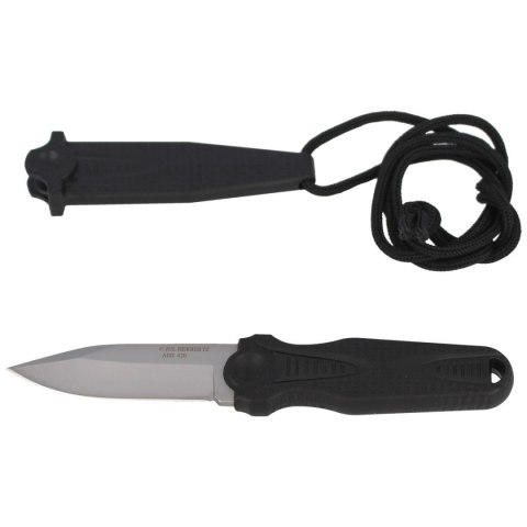 Nóż na szyję Herbertz Solingen Neck Knife Black Po Nóż na szyję Herbertz Solingen Neck Knife Black Po