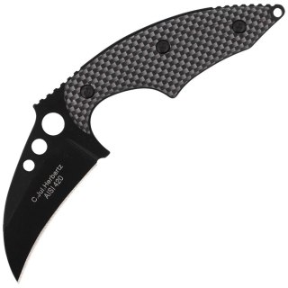 Nóż na szyję Herbertz Solingen Neck Knife Black /