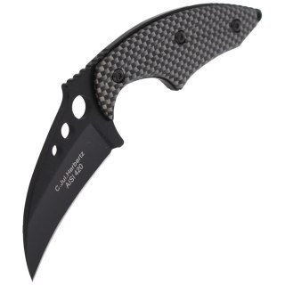 Nóż na szyję Herbertz Solingen Neck Knife Black /