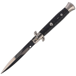 Nóż sprężynowy Frank Beltrame Switch Bayonet Carbo