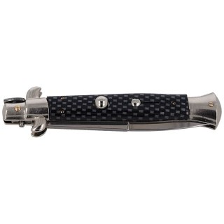 Nóż sprężynowy Frank Beltrame Switch Bayonet Carbo
