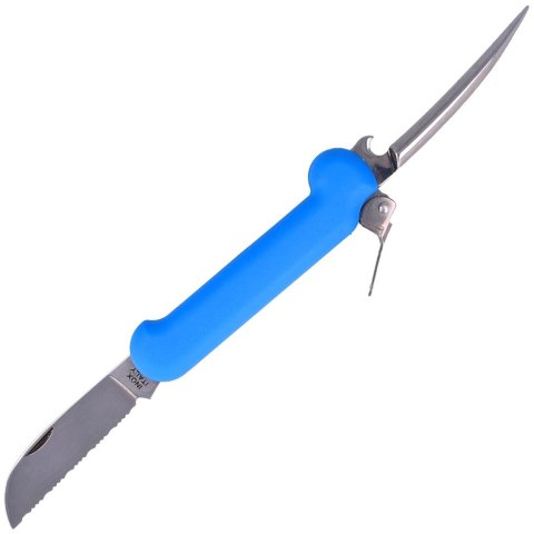 Nóż żeglarski MAC Coltellerie Marine, PP / TPE Blu