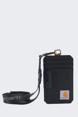 Portfel Carhartt Nylon Duck ze Smyczą Black