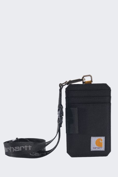 Portfel Carhartt Nylon Duck ze Smyczą Black
