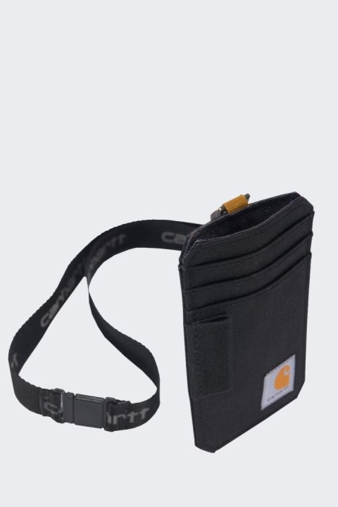 Portfel Carhartt Nylon Duck ze Smyczą Black