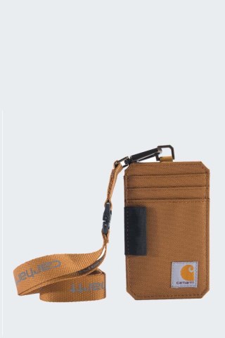 Portfel Carhartt Nylon Duck ze Smyczą Brown