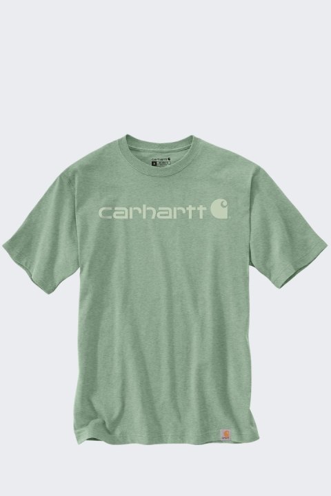 Koszulka Carhartt Core Logo Loden Frost Koszulka Carhartt Core Logo Loden Frost
