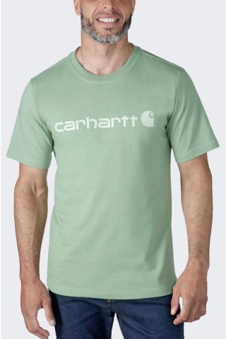 Koszulka Carhartt Core Logo Loden Frost