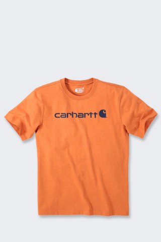 Koszulka Carhartt Core Logo Marmalade