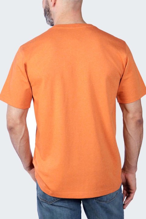 Koszulka Carhartt Core Logo Marmalade